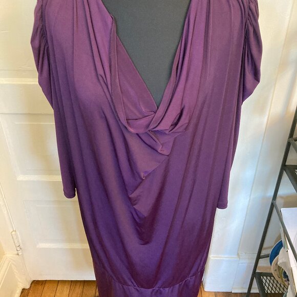 122 Bisou Bisou Dress, Purple, Size 8 - Picture 1 of 5